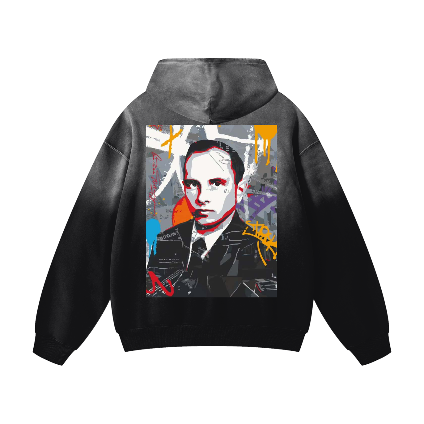 "Bandera" Heavyweight Sunfade Oversized Hoodie