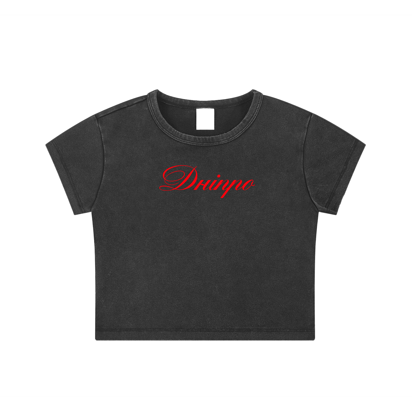 "Дніпро" Snow Washed Crop Top