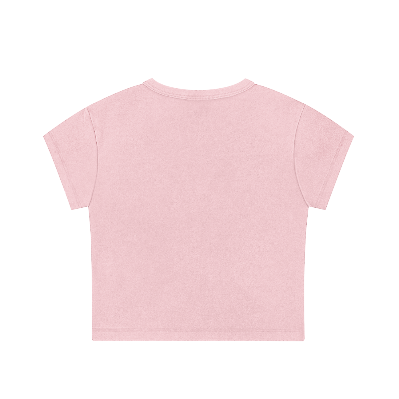 "Sex after flowers" Snow Washed Crop Top