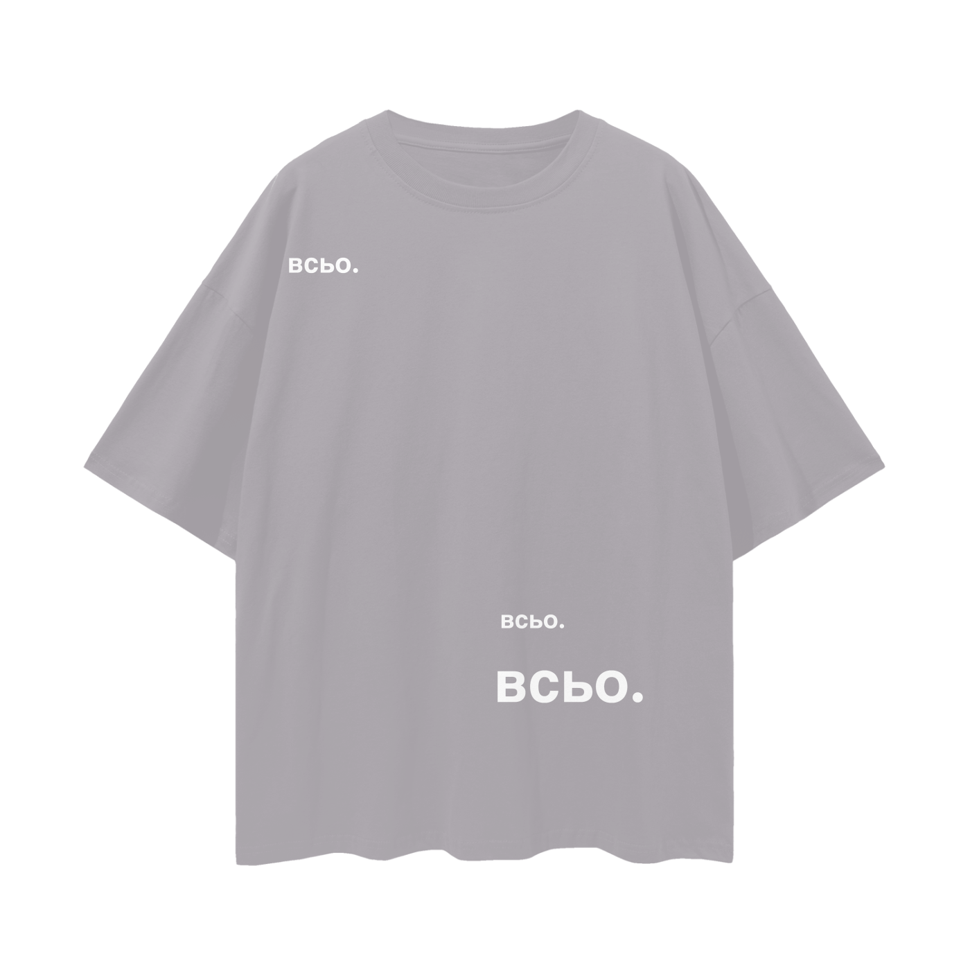 Oversize UNISEX t-shirt 190GSM "ВСЬО"