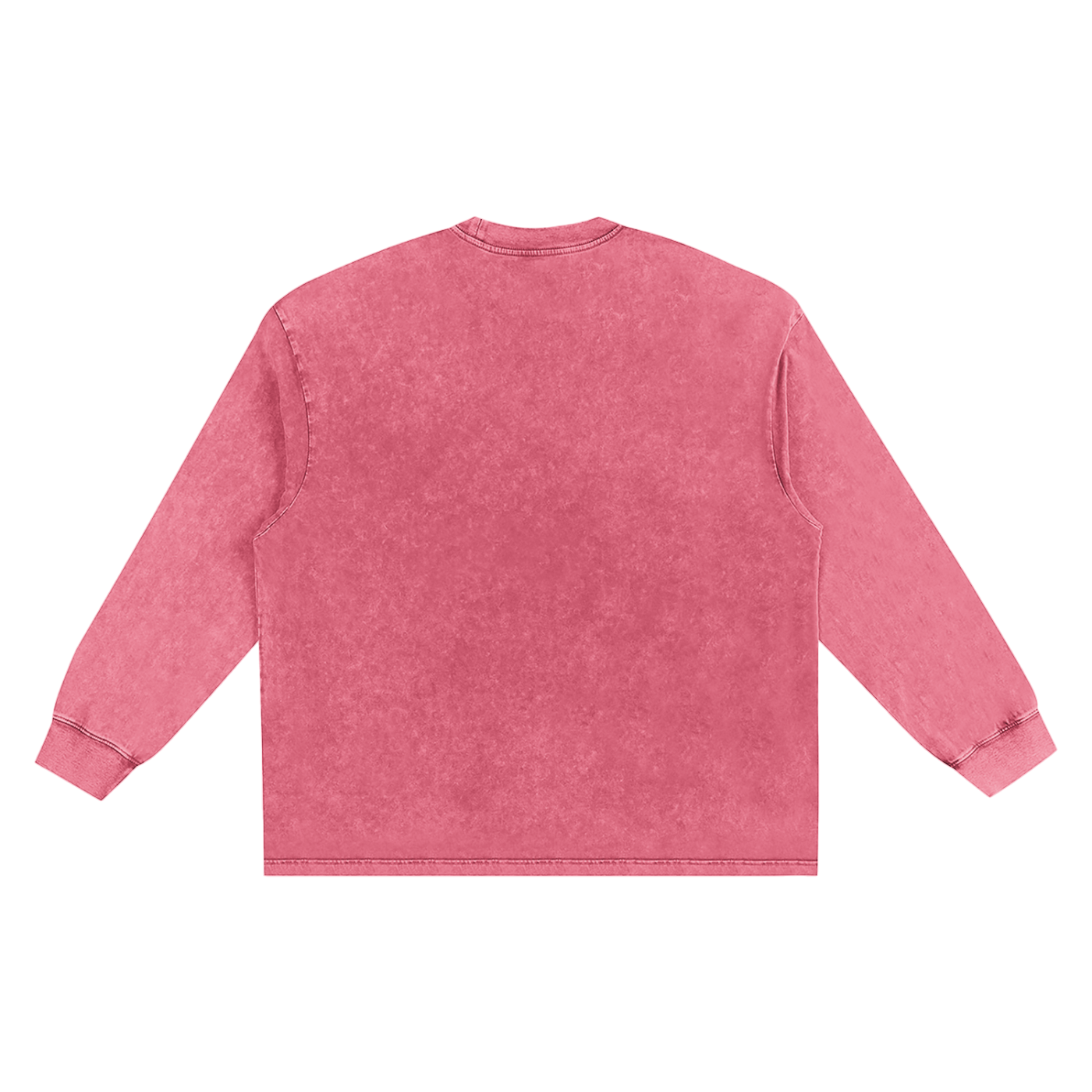 "I’M BULOCHKA" Snow Washed Oversize Long Sleeve T-shirt