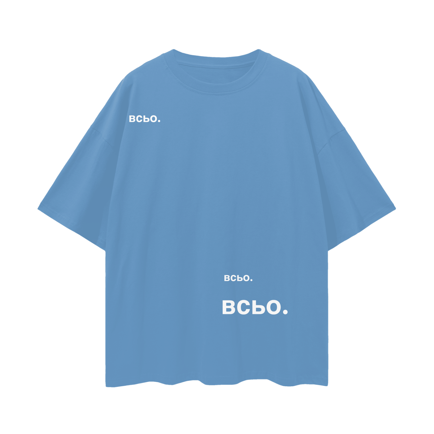 Oversize UNISEX t-shirt 190GSM "ВСЬО"