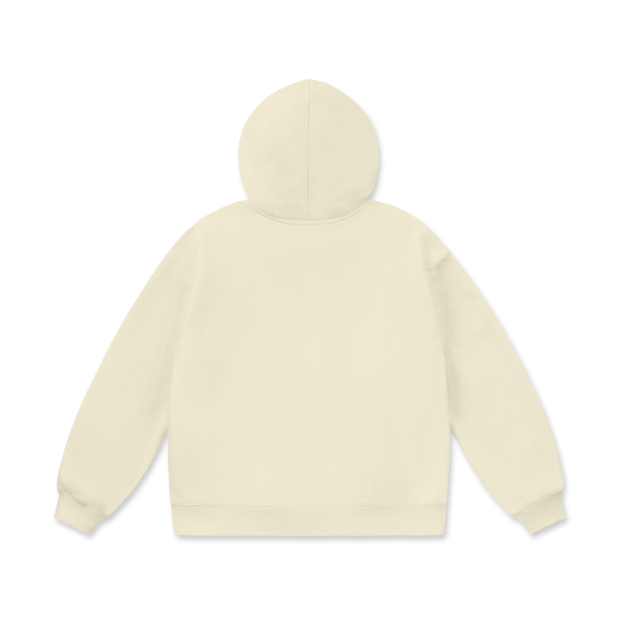 "Любов" Oversize Heavyweight Fleece Hoodie (beige)