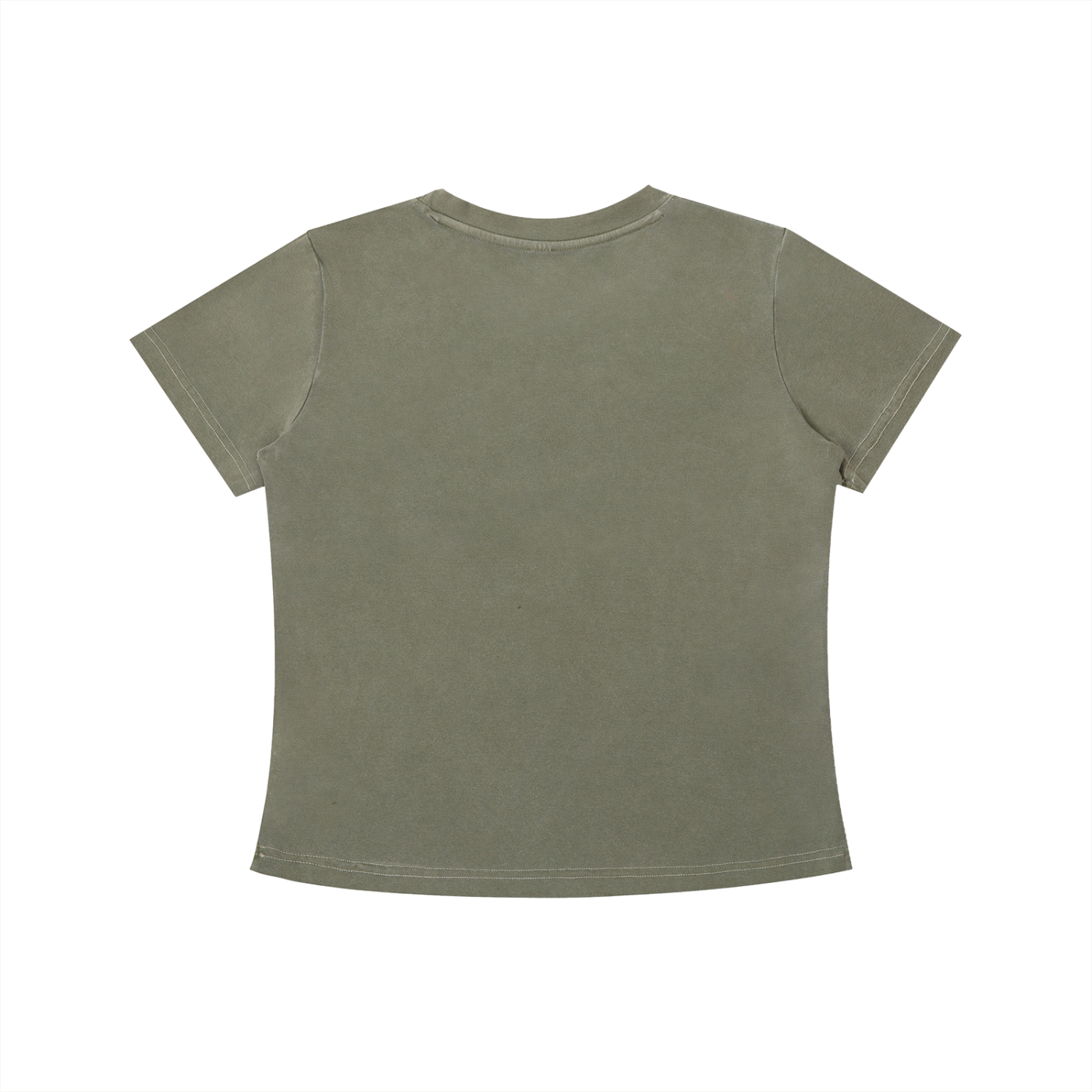 “Work over dohuya” Vintage Wash Slim Fit T-shirt