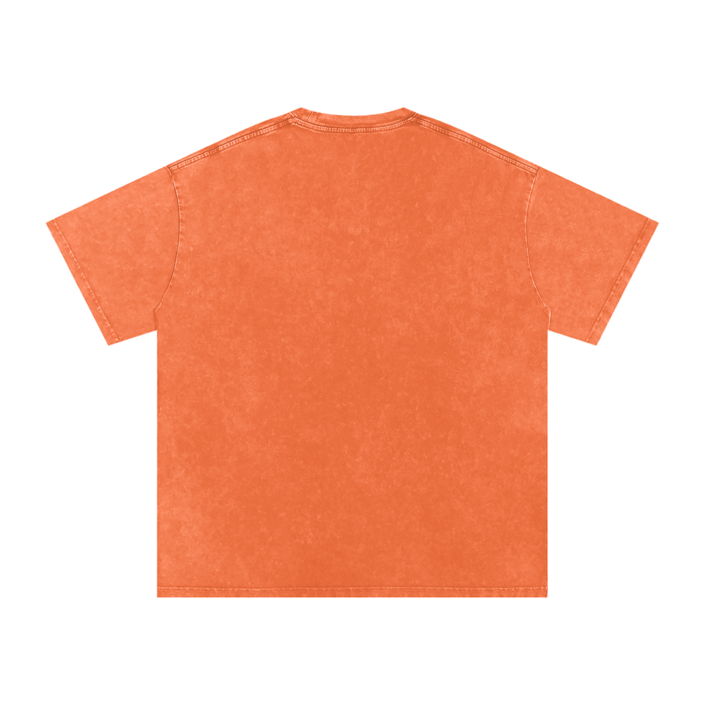 “Work over dohuya“ Snow Washed Oversized Cotton T-Shirt