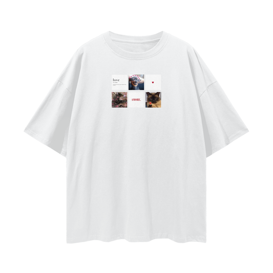 "Cats" Oversize UNISEX T-shirt 190GSM