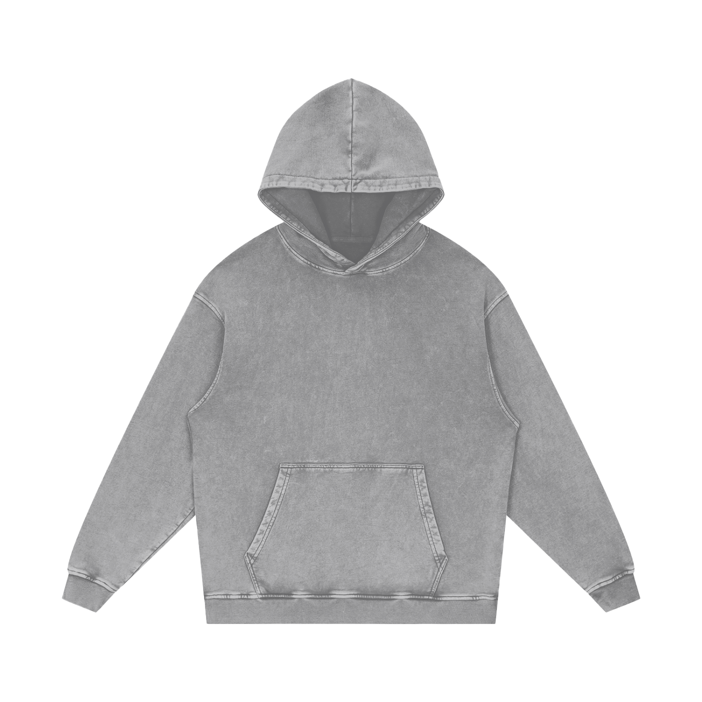 Харків Snow Washed Loose Cotton Hoodie