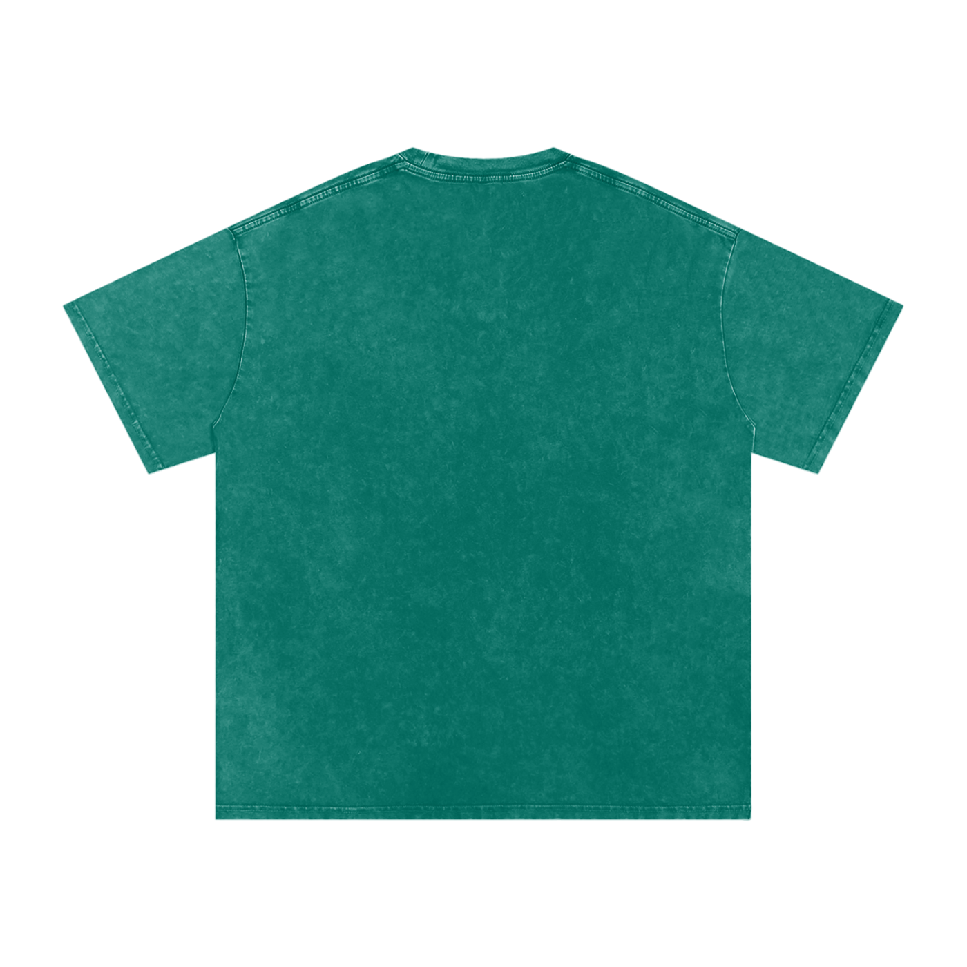 "Тризуб" Acid Wash Oversize T-Shirt - 250 GSM