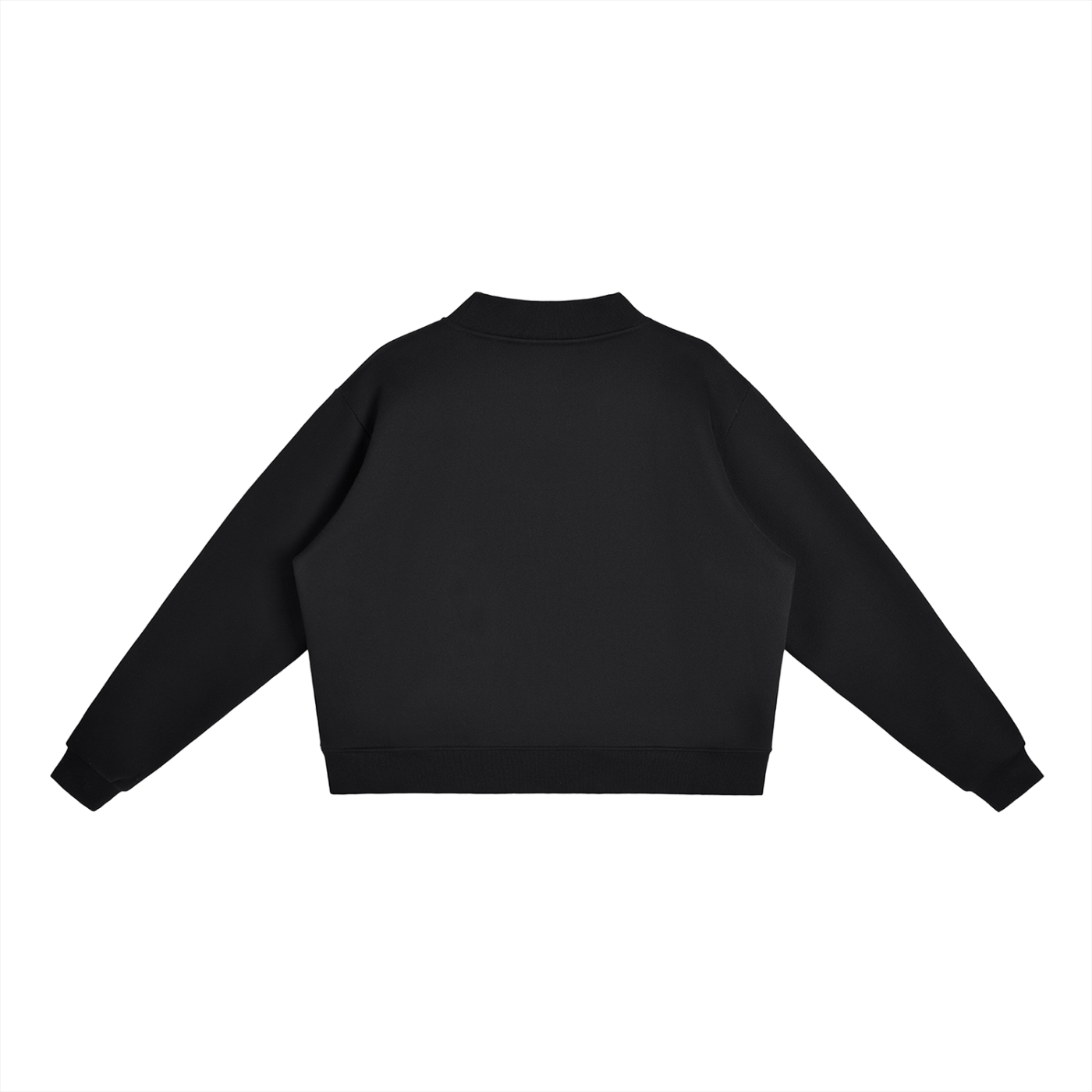 "Ukraine" Essential Fleece Mock-Neck Crew Sweatshirt
