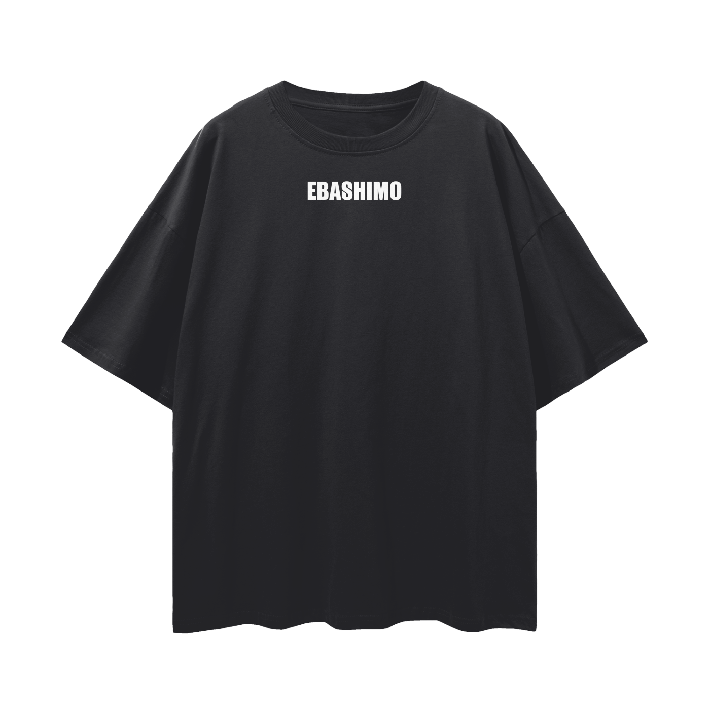 "EBASHIMO" Streetwear Loose Drop Shoulder T-Shirt