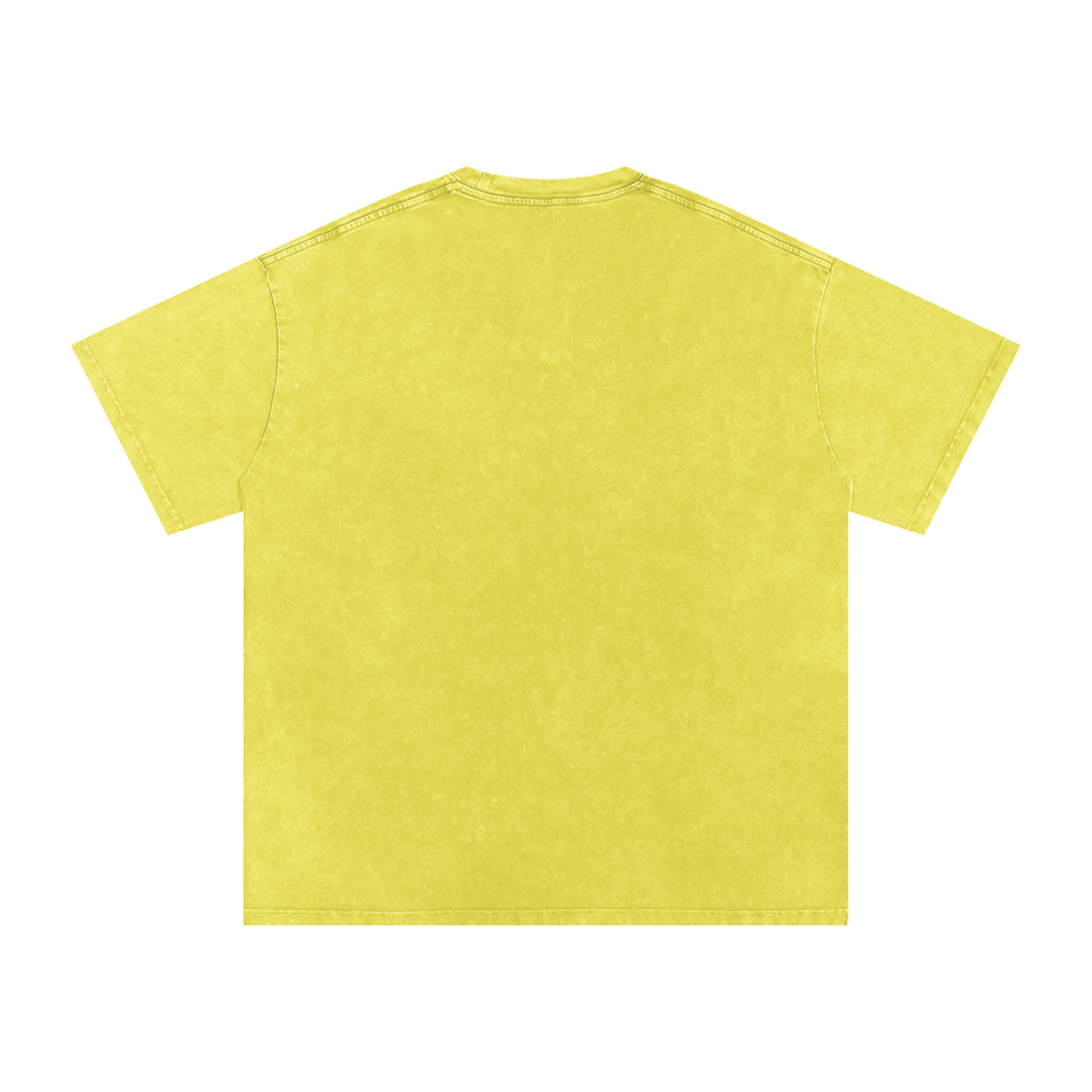 "пу-пу-пу" Snow Washed Oversized Cotton T-Shirt