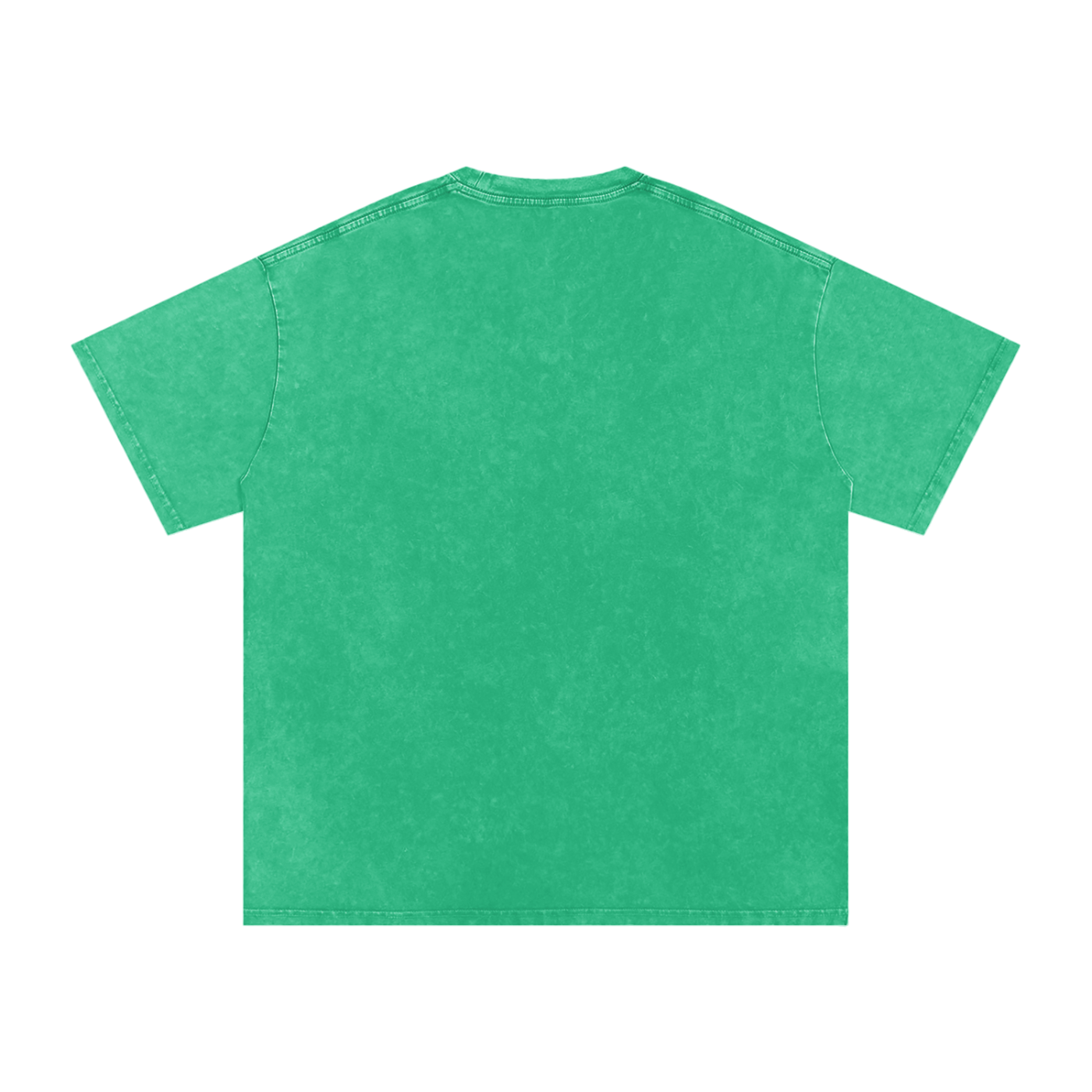 “Work over dohuya“ Snow Washed Oversized Cotton T-Shirt