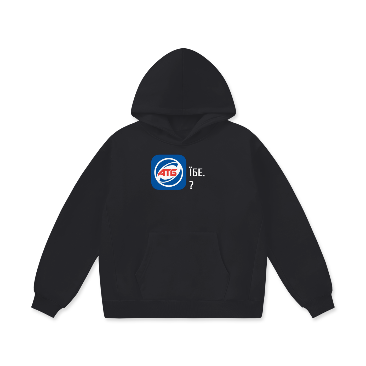 “АТБ” Oversize Heavyweight Fleece Hoodie - 460 GSM
