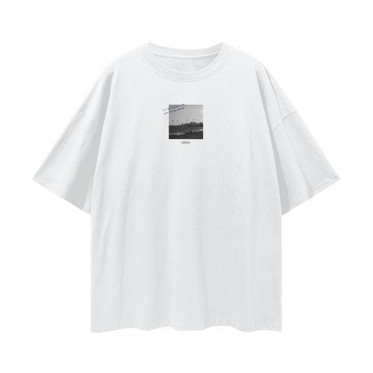 "Odesa" Streetwear Loose Drop Shoulder T-Shirt