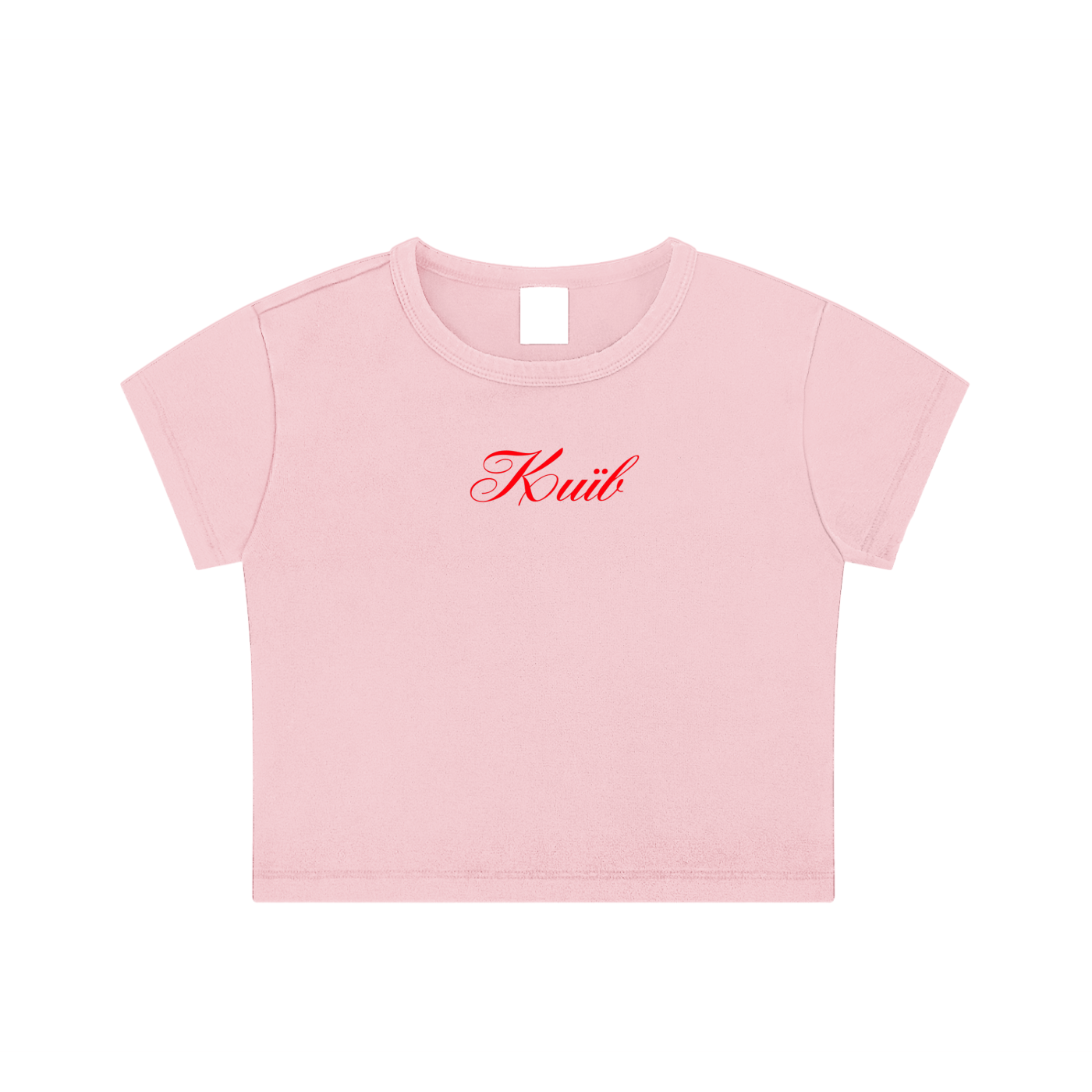 "Київ" Snow Washed Crop Top