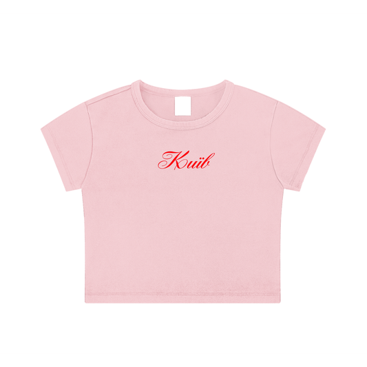 "Київ" Snow Washed Crop Top