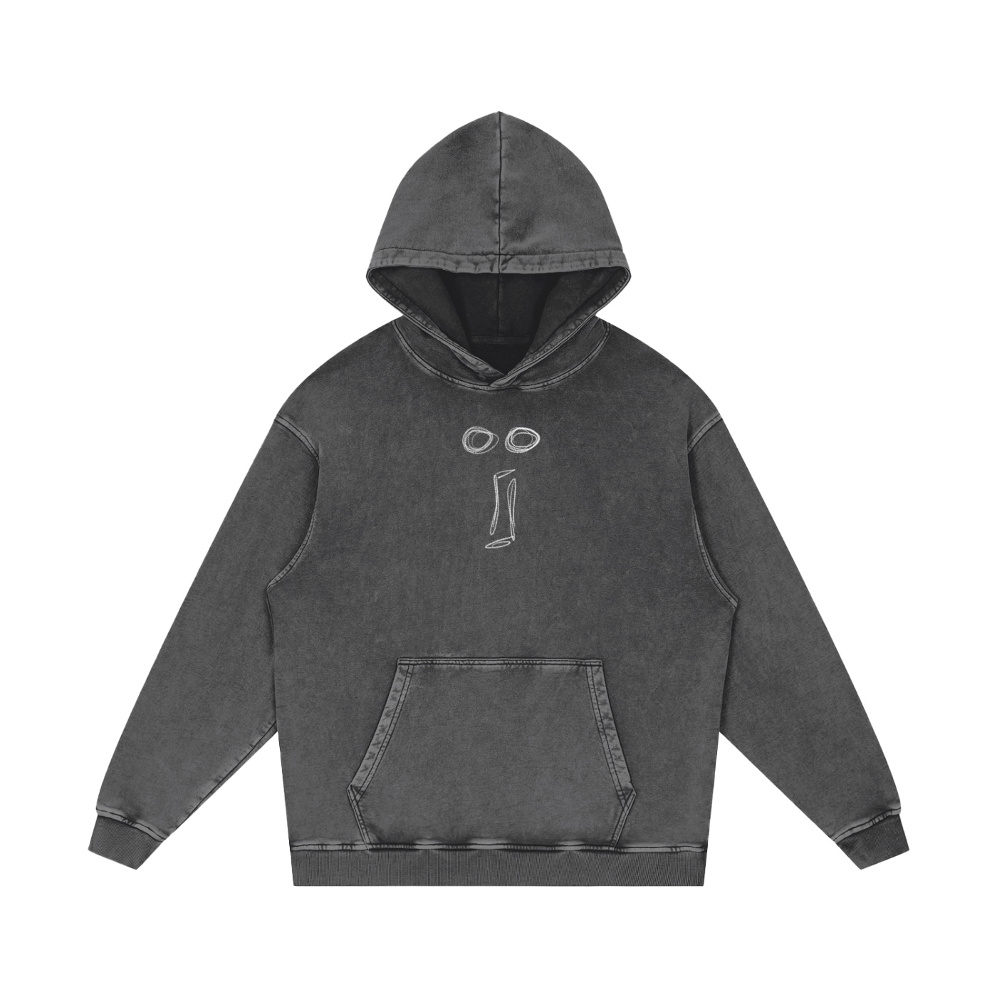 Vintage Oversize Hoodie "Ї"
