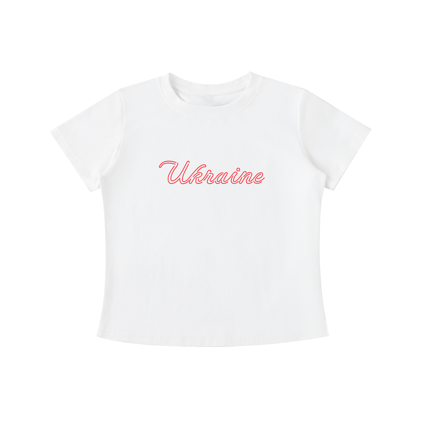 "Ukraine" Vintage Wash Slim Fit T-shirt
