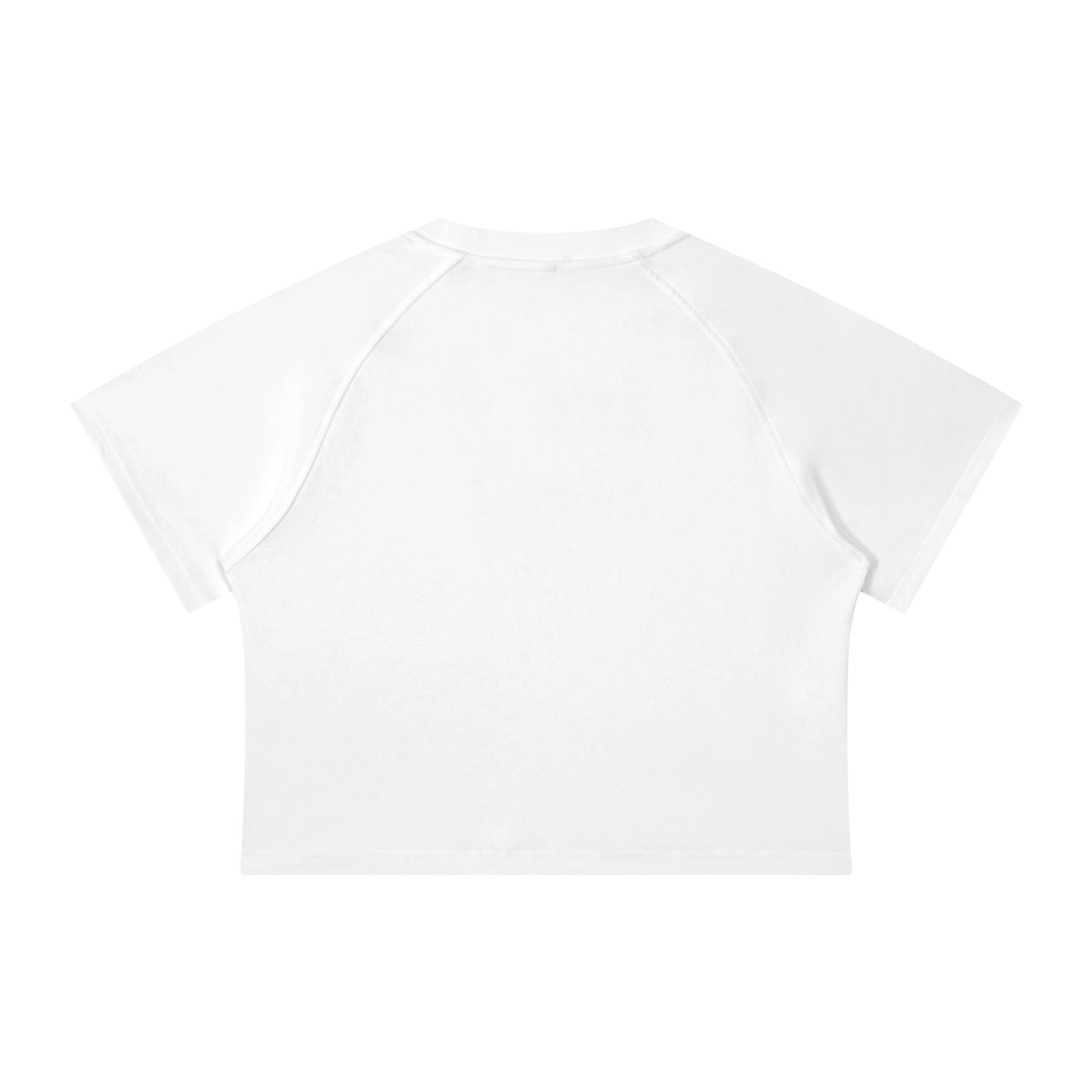 "Mentally in Ukraine" Women's Mineral Wash Raglan Crop T-Shirt