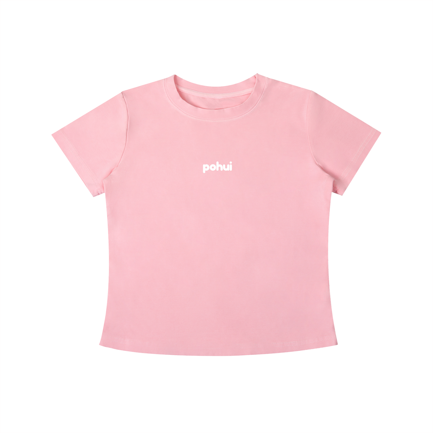 "pohui" Vintage Wash Slim Fit T-shirt