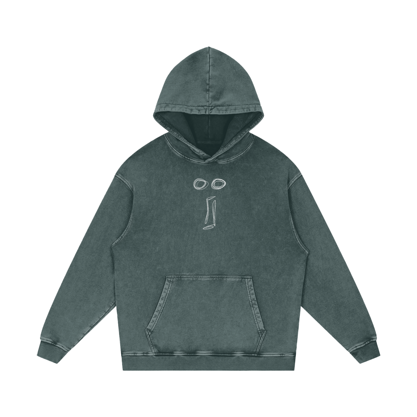 Vintage Oversize Hoodie "Ї"