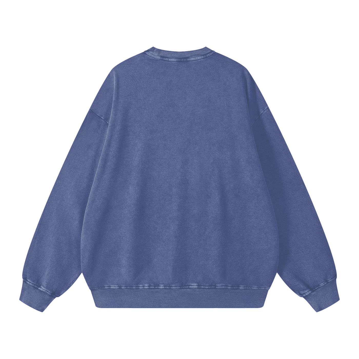 "Своя правда" Snow Washed Oversized Sweatshirt
