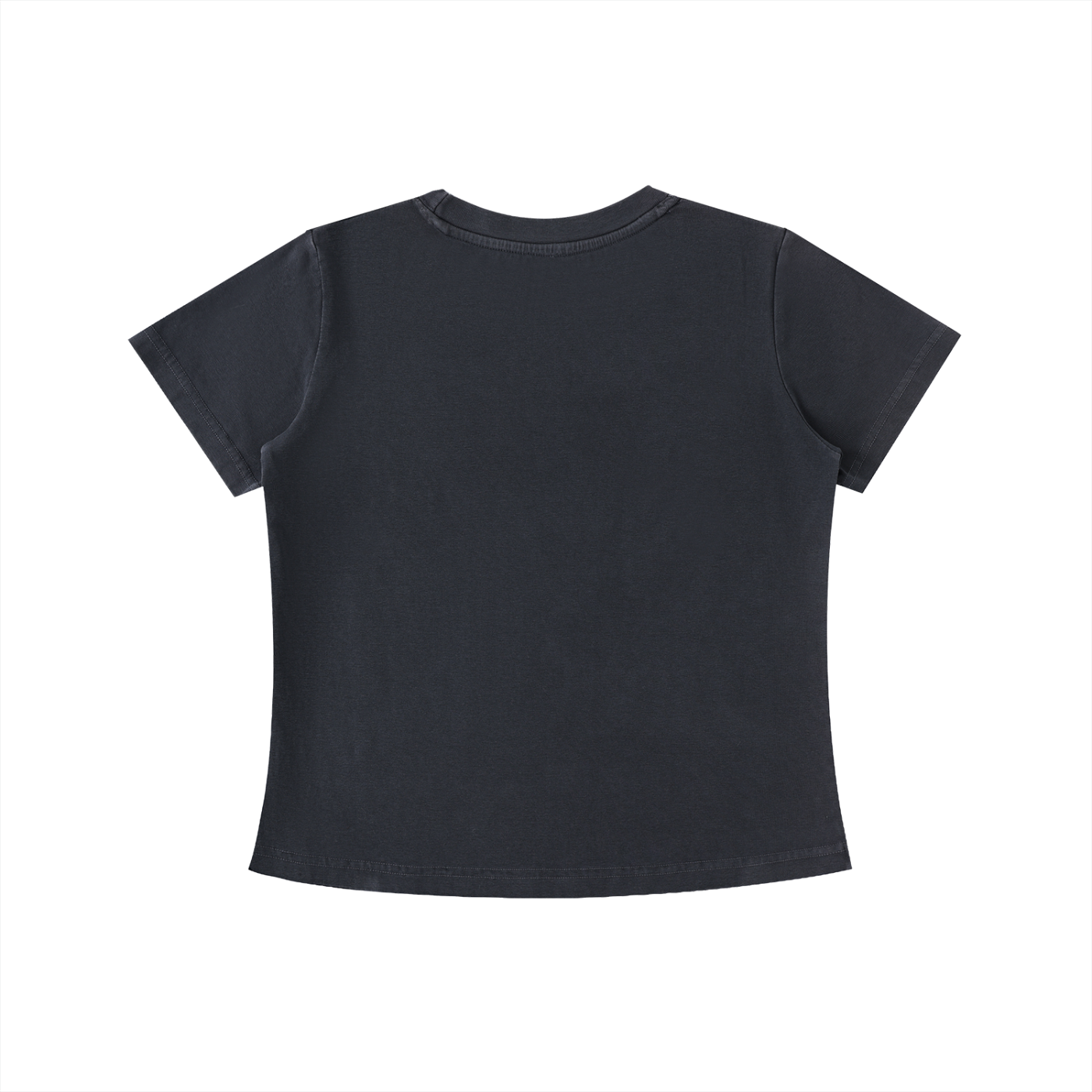 "pohui" Vintage Wash Slim Fit T-shirt