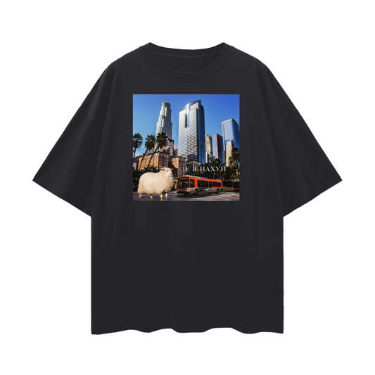 Oversized T-shirt "Lost in Los Angeles"