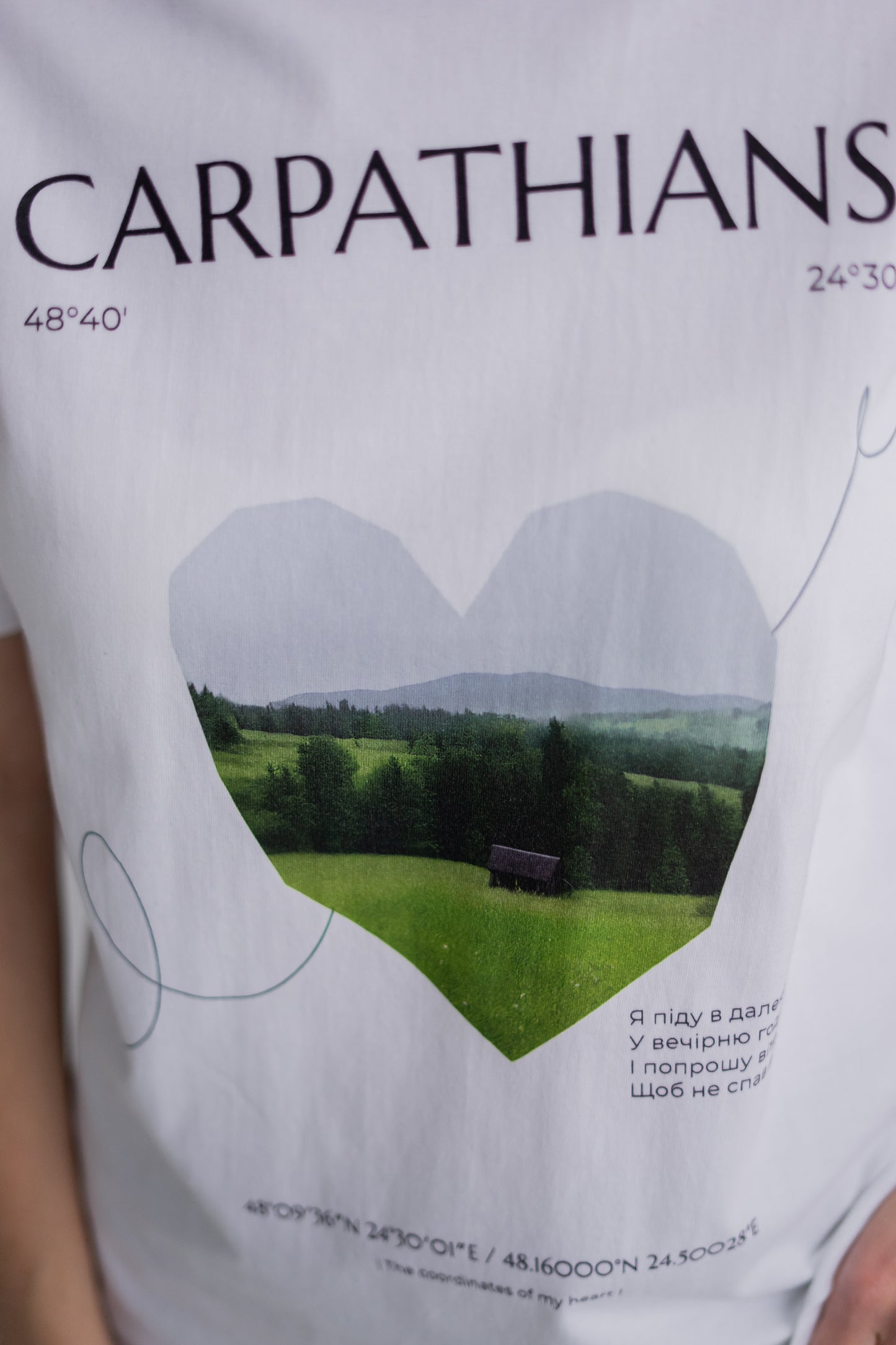 "Carpathians" Unisex Seamless T-Shirt - 230 GSM