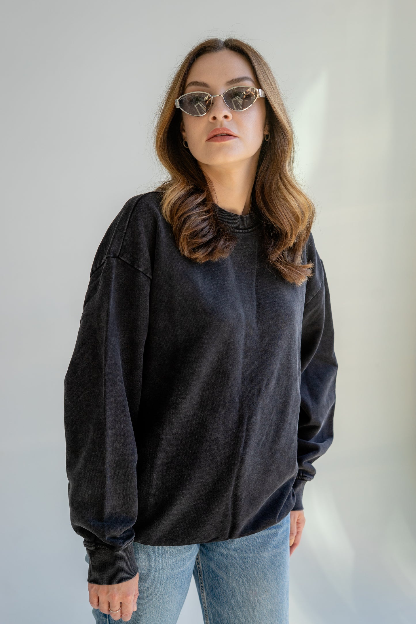"Shevchenko"  Vintage Unisex Pullover (back) - 360 GSM