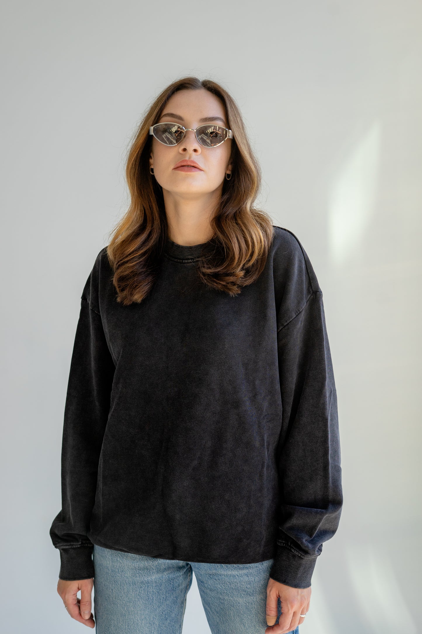 "Shevchenko"  Vintage Unisex Pullover (back) - 360 GSM