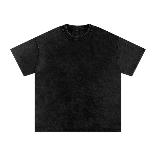 «Написав би я скрізь курсивами» Acid Wash Oversize T-Shirt - 250 GSM