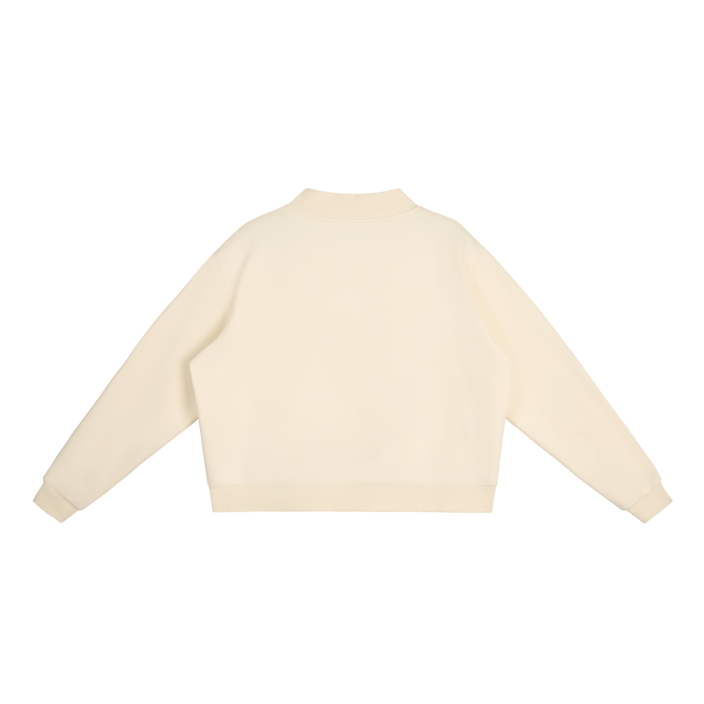 "Ukraine" Essential Fleece Mock-Neck Crew Sweatshirt