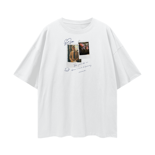 (Спец замовлення) Streetwear Loose Drop Shoulder T-Shirt