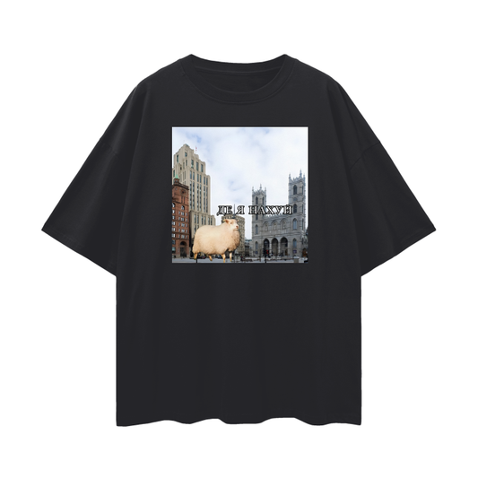 Oversized T-shirt "Lost in Montreal"