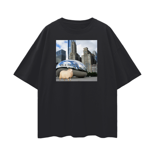 Oversized T-shirt "Lost in Chicago"