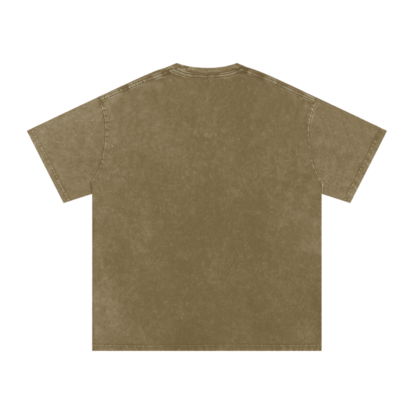 "Тризуб" Snow Washed Oversized Cotton T-Shirt