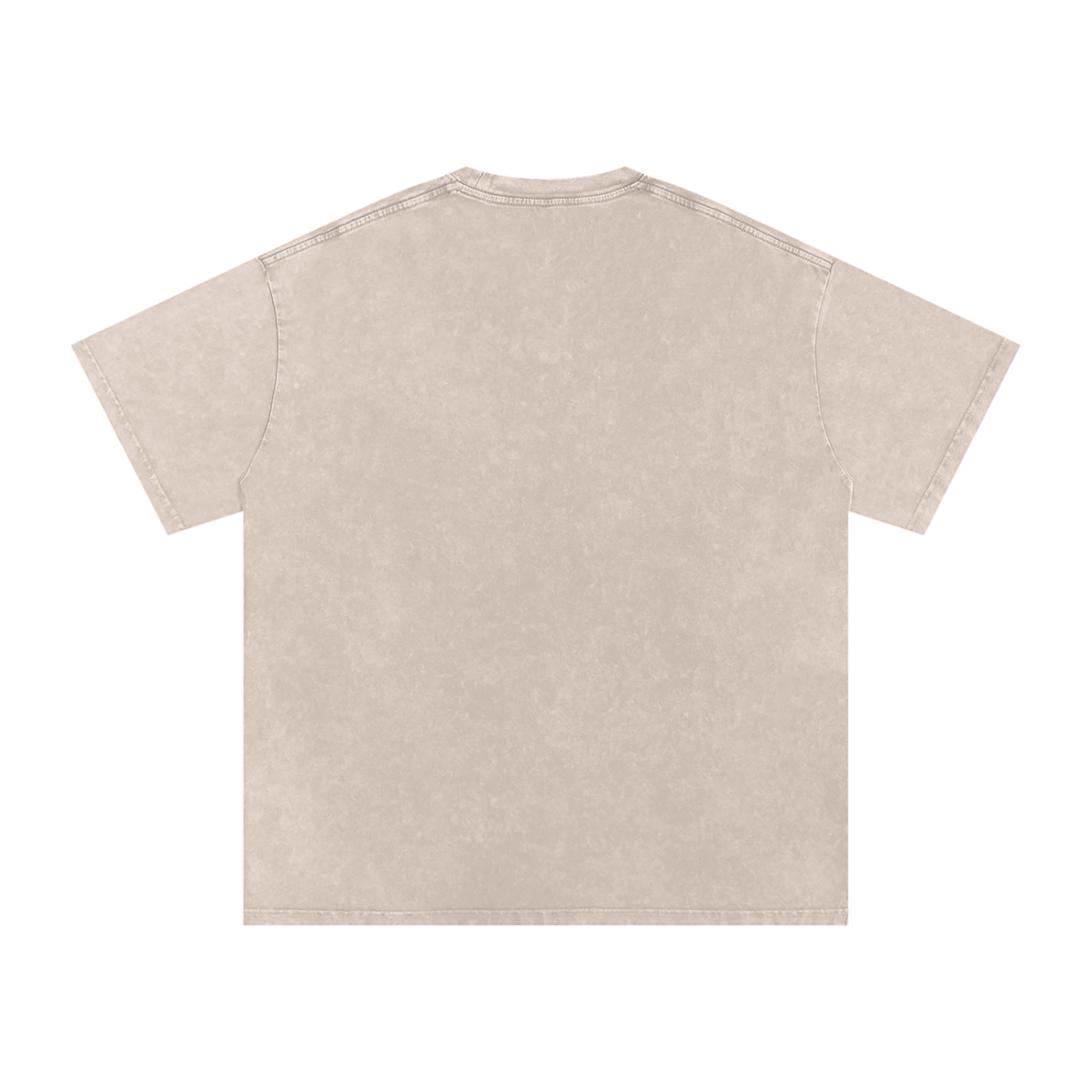 "Тризуб" Acid Wash Oversize T-Shirt - 250 GSM