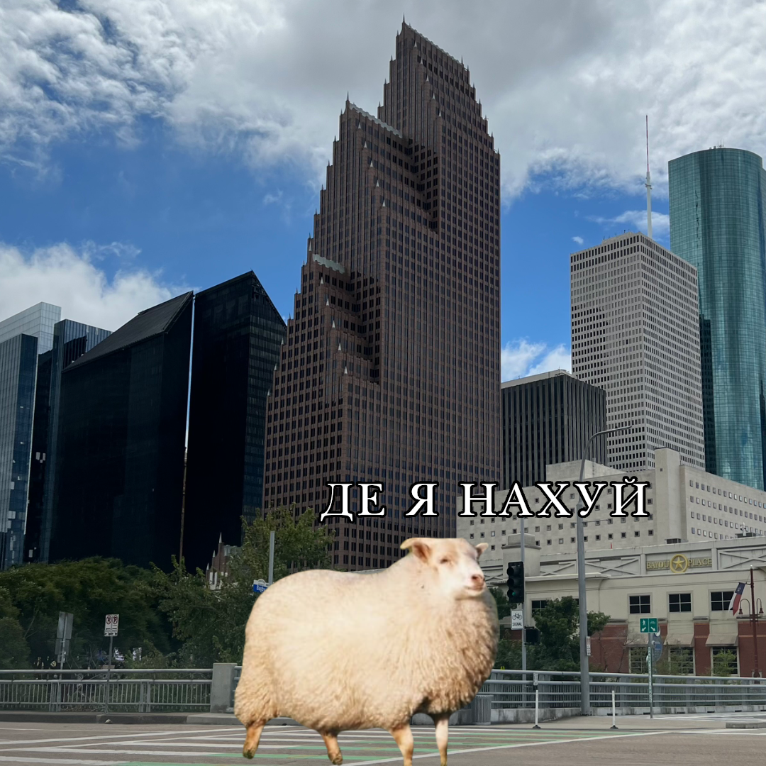 Oversized T-shirt "Lost in Houston"